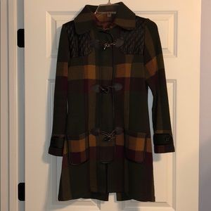525 America plaid fall coat
